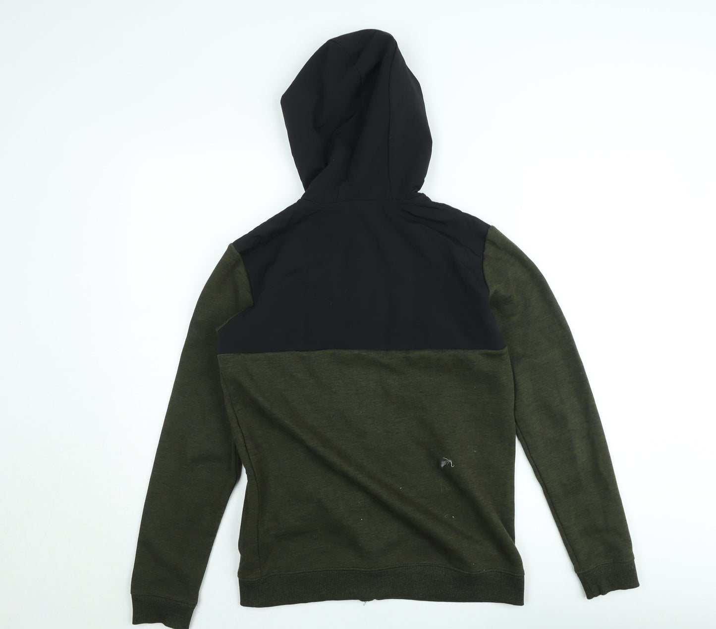 Marks and Spencer Teens Green Full Zip Hoodie Size 164 Hooded Sweatshirt