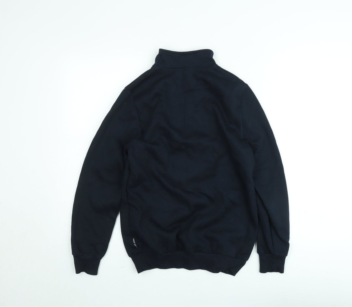 Cotton Traders Men’s Blue XS Half Zip Fleece Sweatshirt