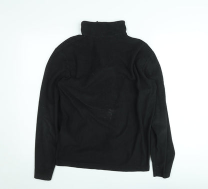 Mens UK Size L Regatta Black Henley Sweatshirt