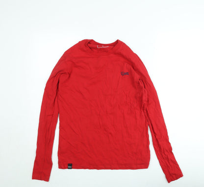 Mens UK Size M Diesel Red  T-Shirt