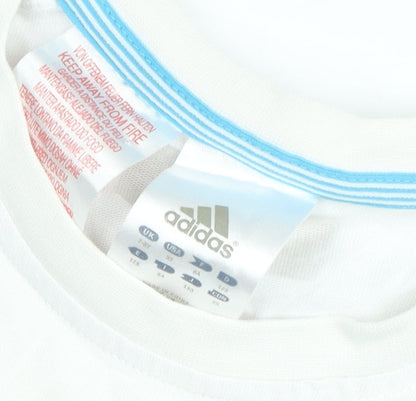 Adidas Boys White London 2012 Olympics Graphic T-Shirt Size 6 Years