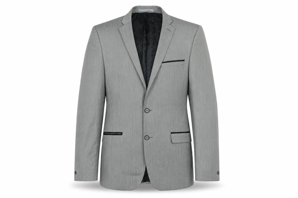 Mens UK Size 38 Red Herring Regular Grey Suit Jacket