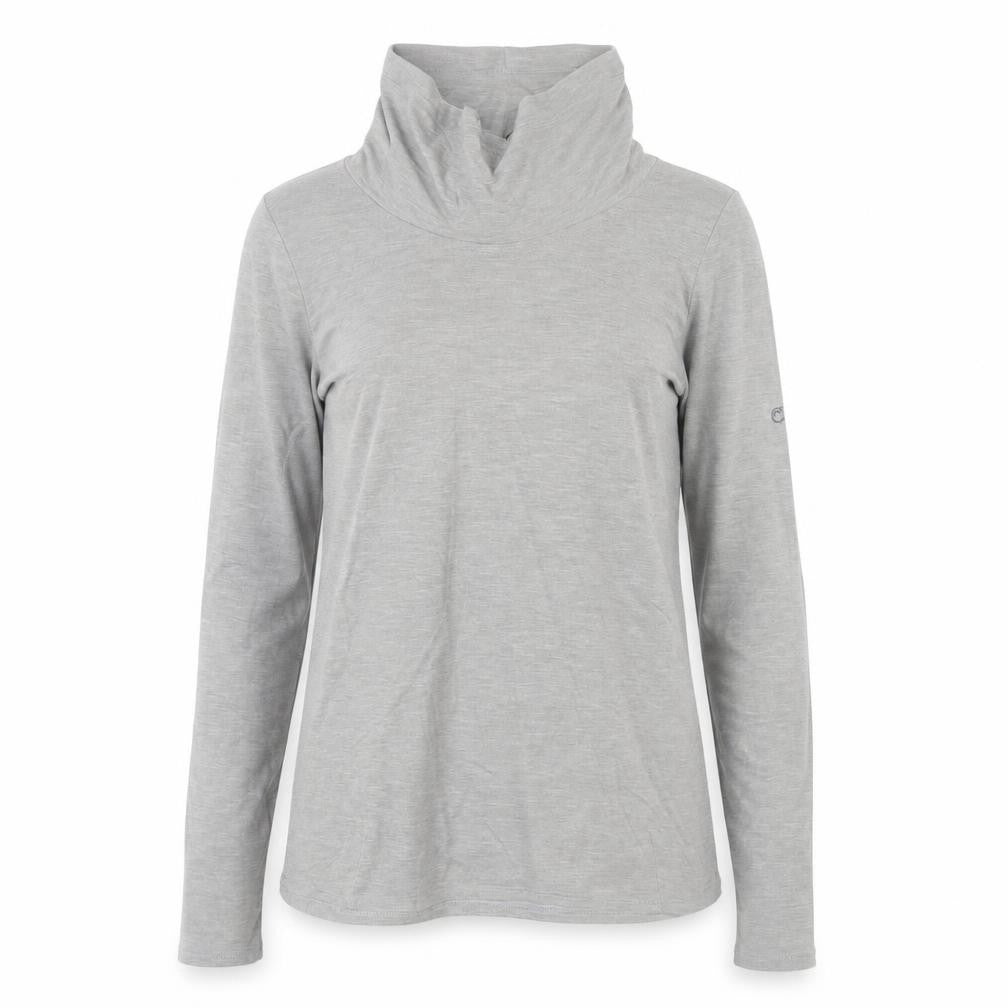 Womens UK Size 8 Craghoppers Grey Basic T-Shirt