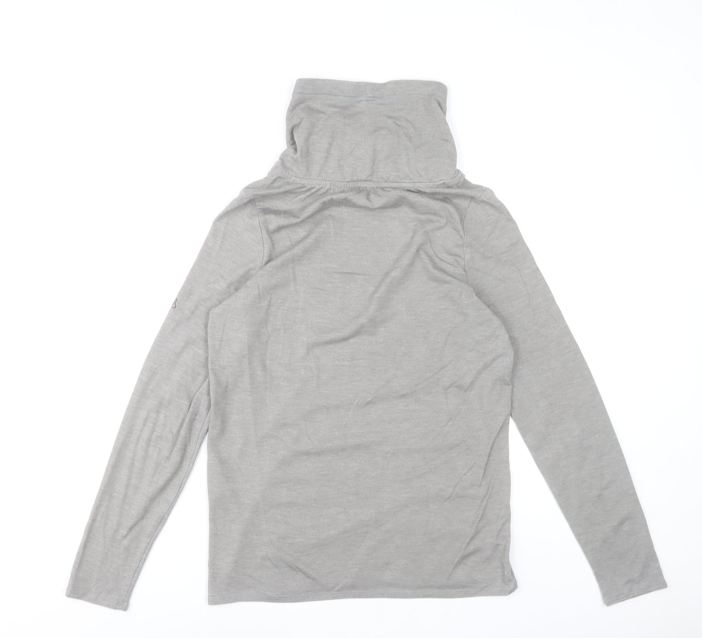 Craghoppers Women's Grey Roll Neck Long Sleeve Top UK 8