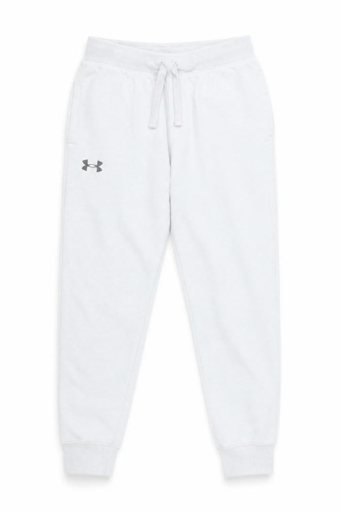 Boys UK Size M Under armour Relaxed Fit Jogger White Trousers