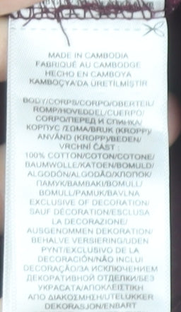 Ralph Lauren Men's Burgundy Long Sleeve Slim Fit Cotton T-Shirt Size L