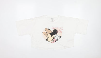 Primark Disney Minnie Mouse Bride To Be White Cotton Nightshirt XS