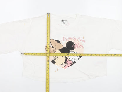 Primark Disney Minnie Mouse Bride To Be White Cotton Nightshirt XS