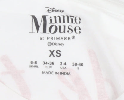 Primark Disney Minnie Mouse Bride To Be White Cotton Nightshirt XS