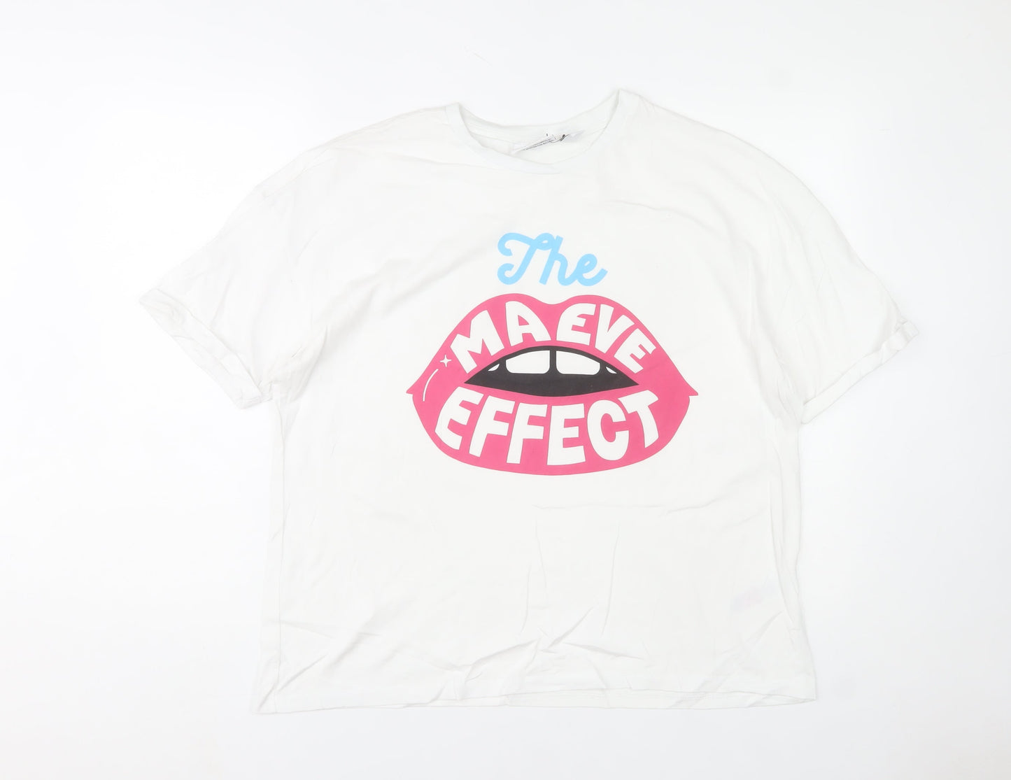 Sex Education Women’s White L Graphic T-Shirt The Maeve Effect