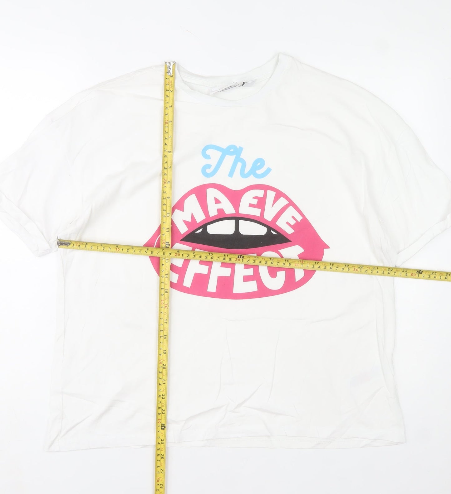 Sex Education Women’s White L Graphic T-Shirt The Maeve Effect