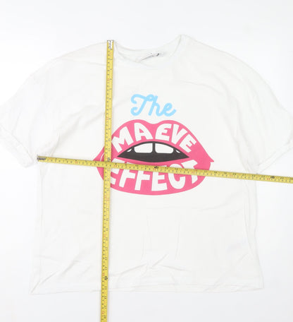 Sex Education Women’s White L Graphic T-Shirt The Maeve Effect