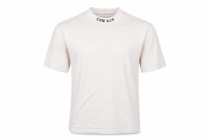 mrp Men’s White Relaxed Fit LOW KEY Graphic T-Shirt Size S