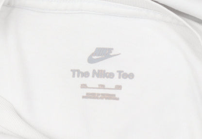 Nike Men's White Crew Neck Short Sleeve Classic Fit T-Shirt XL