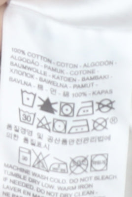 Levi's Women's White Cotton Short Sleeve Logo T-Shirt Size S