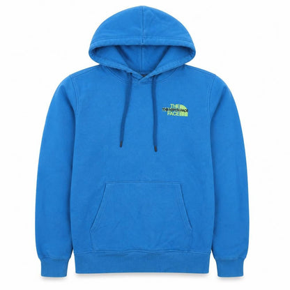 Mens UK Size S The North Face Blue Pullover Hoodie