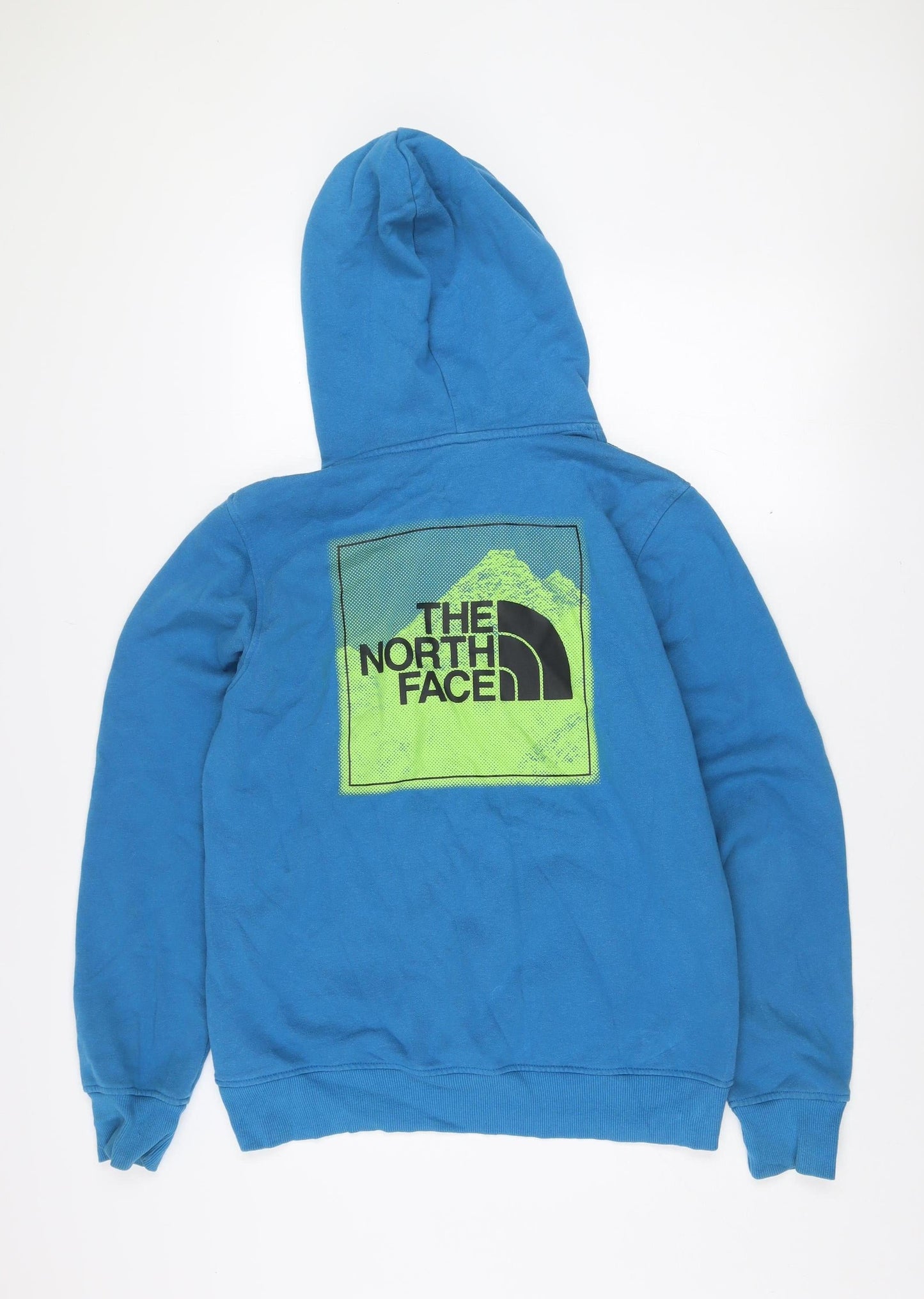 The North Face Men's Blue Pullover Logo Hoodie Size S