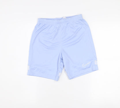 Nike Boys Blue Dri-Fit Athletic Shorts Size 13-14 Years