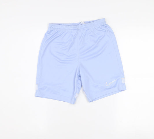 Nike Boys Blue Dri-Fit Athletic Shorts Size 13-14 Years