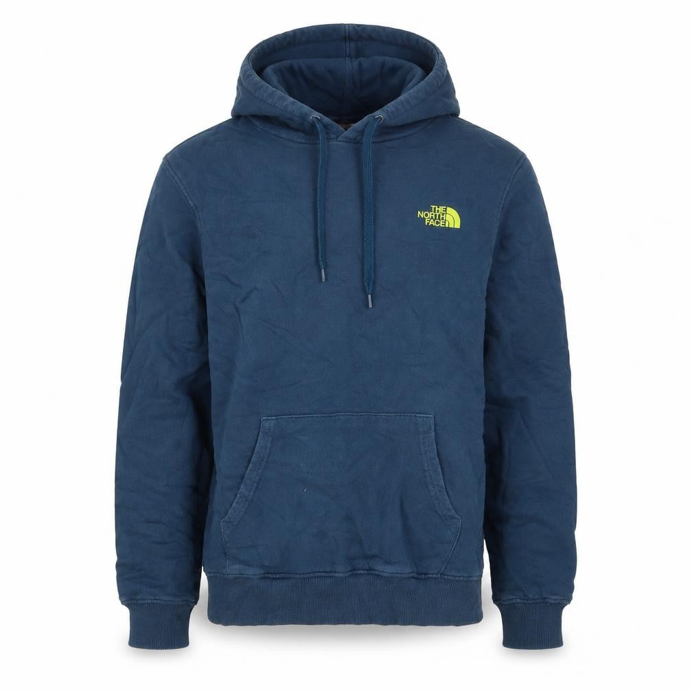 Mens UK Size S The North Face Blue Pullover Hoodie
