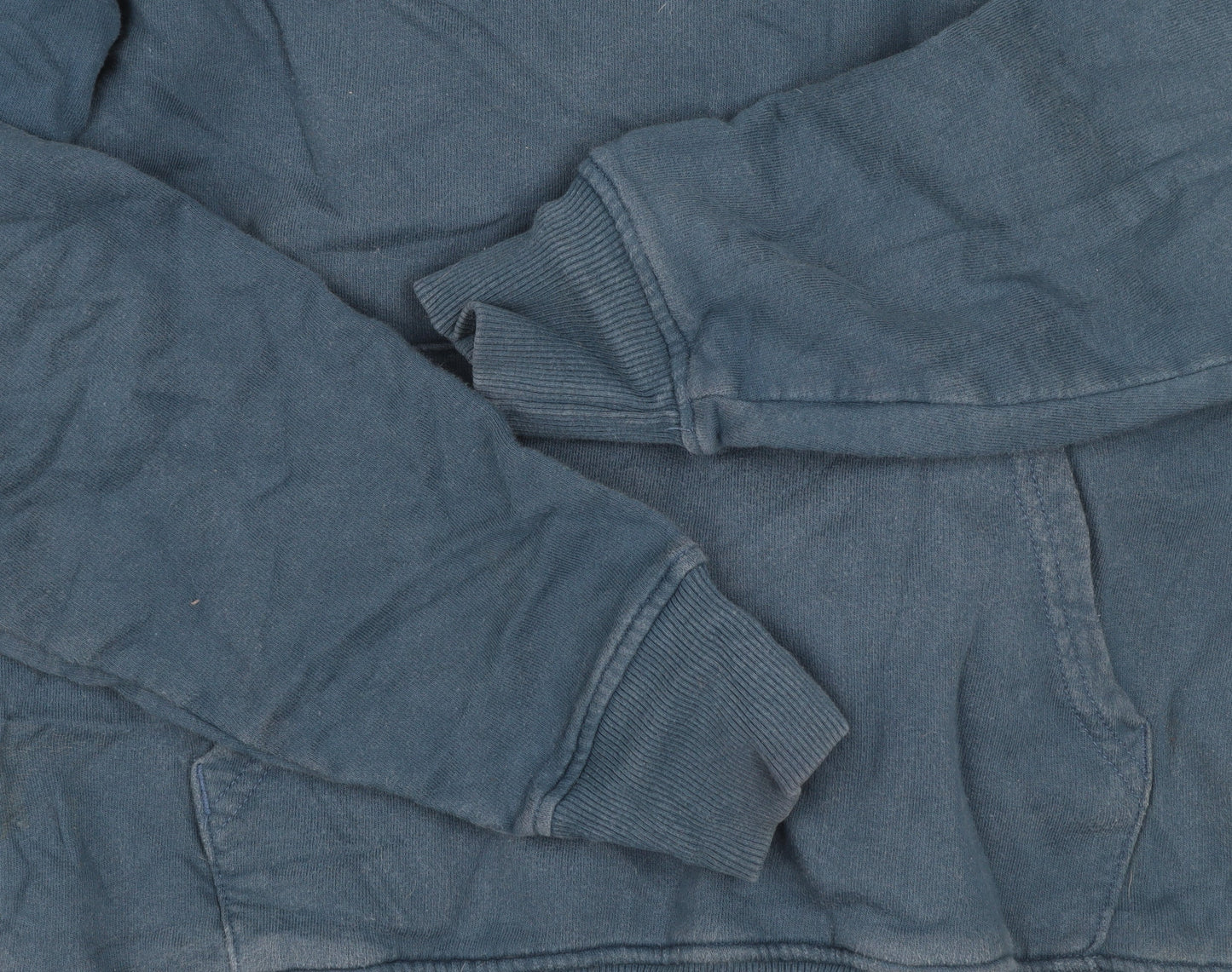 The North Face Men's Blue Pullover Hoodie Size S Graphic Outdoor