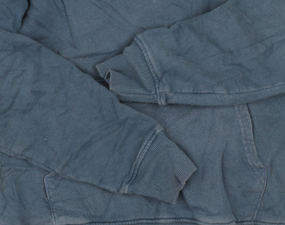 The North Face Men's Blue Pullover Hoodie Size S Graphic Outdoor