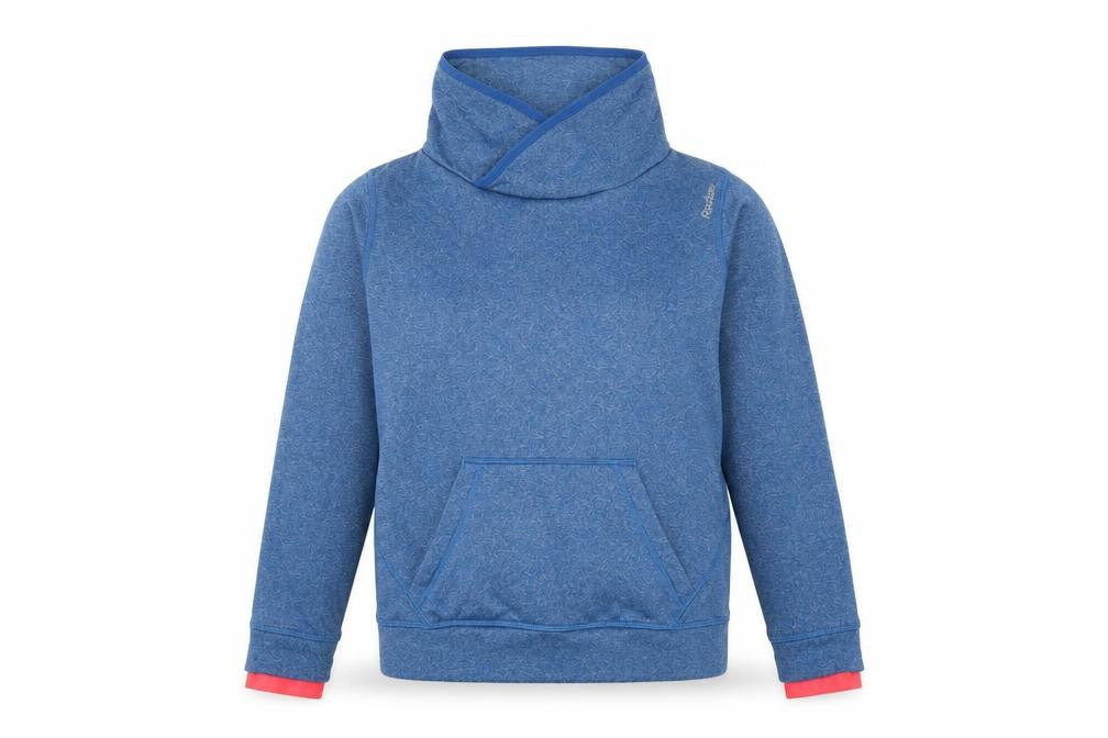Womens UK Size M Reebok Blue Pullover Sweatshirt