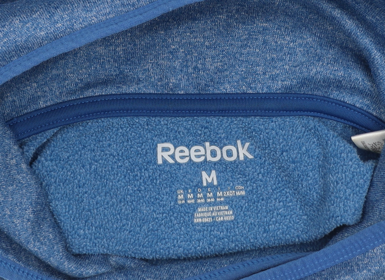 Reebok Women's Blue Medium Pullover Sweatshirt with Cowl Neck