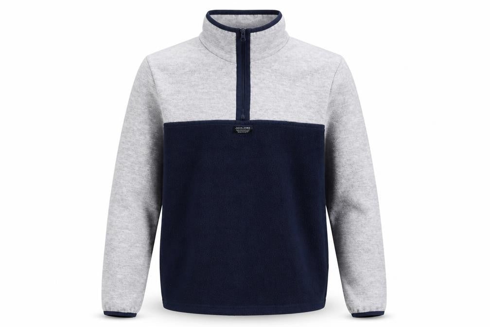 Mens UK Size S JACK & JONES Multicoloured Henley Sweatshirt