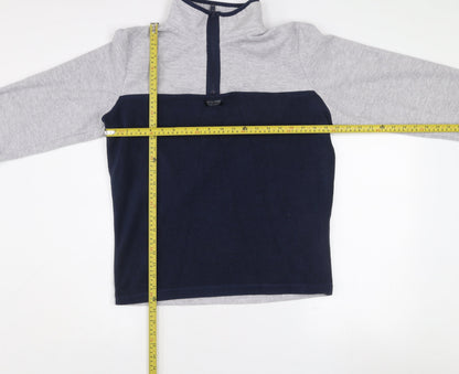 Mens UK Size S JACK & JONES Multicoloured Henley Sweatshirt