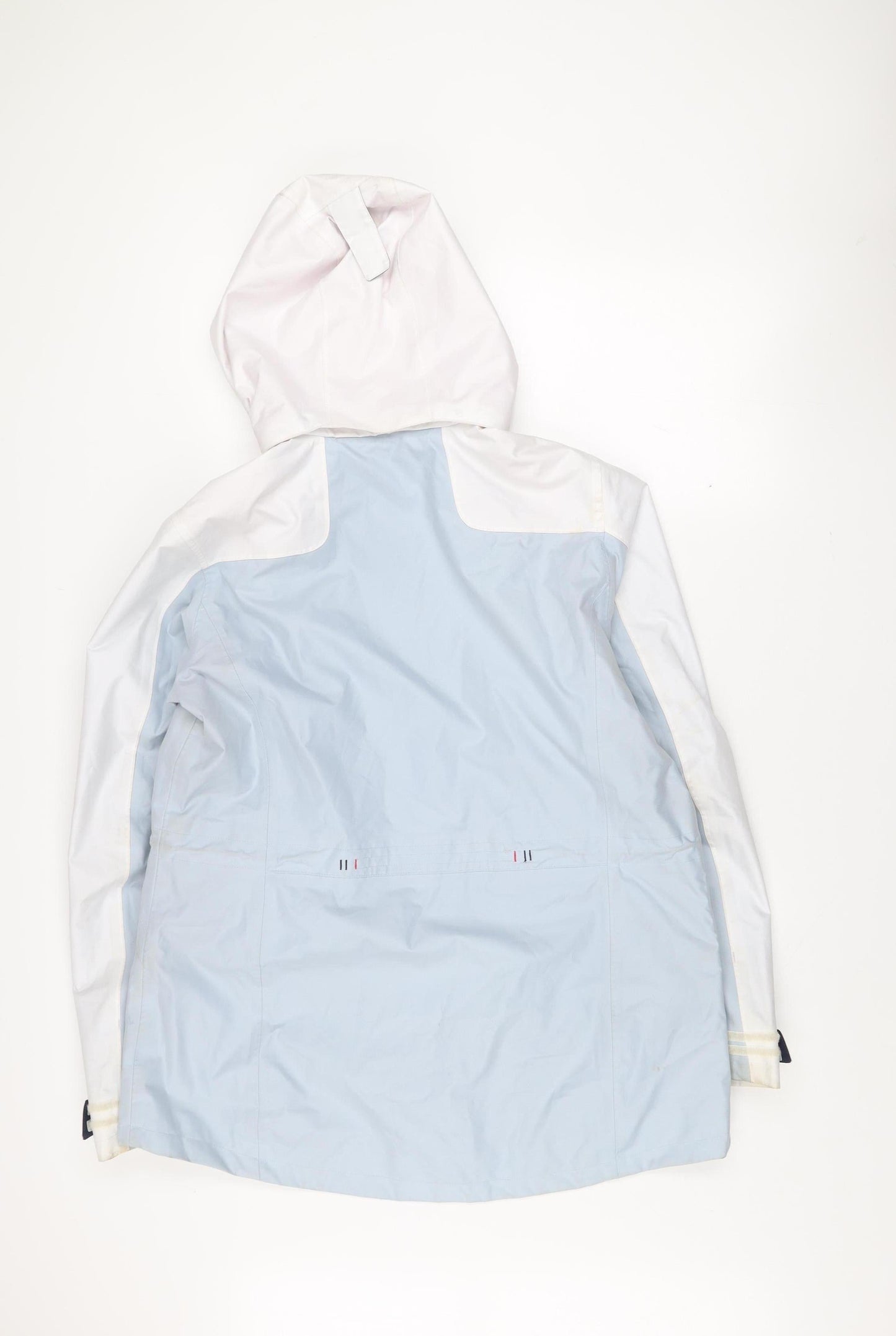 Tribord Women's Blue Waterproof Hooded Rain Coat Jacket XL