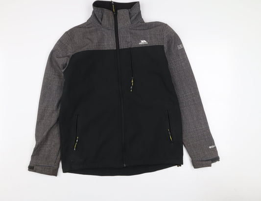 Mens UK Size S Trespass Black Soft Shell
