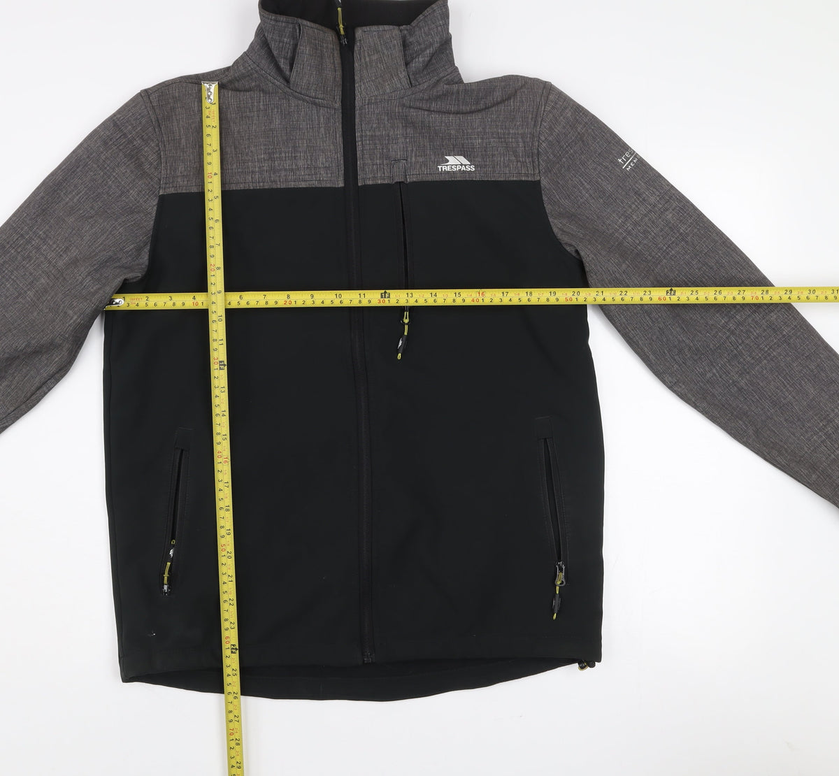 Mens UK Size S Trespass Black Soft Shell