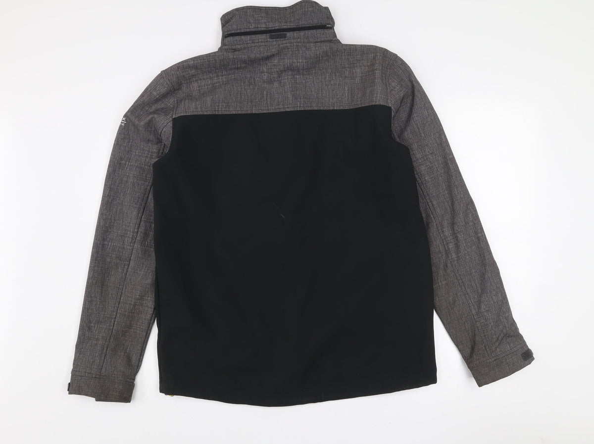 Mens UK Size S Trespass Black Soft Shell