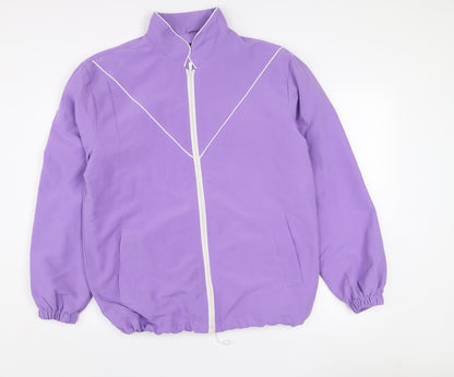 JBC Collection Women’s Purple Windbreaker Jacket Size S