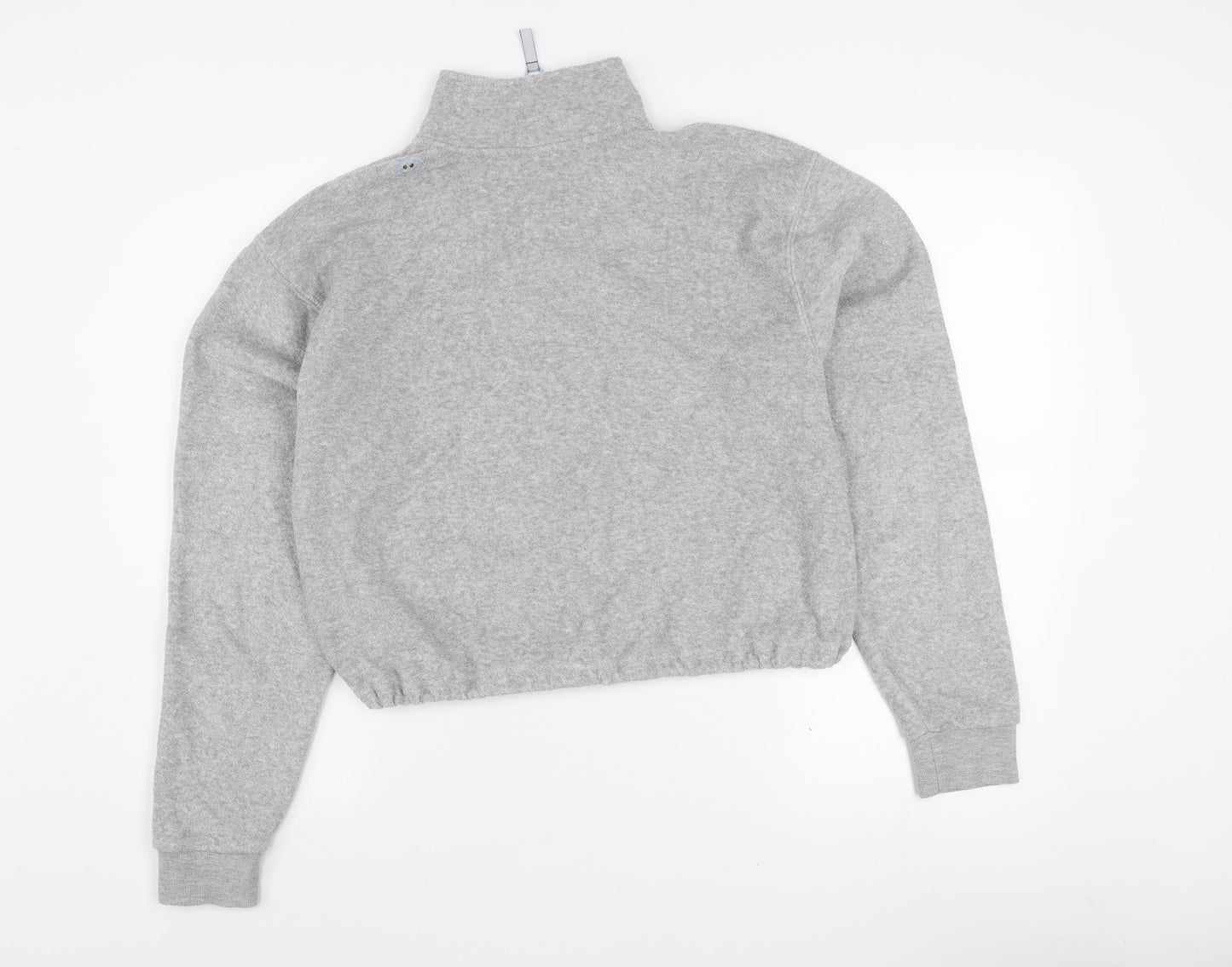 Urban Outfitters Grey 1/4 Zip High Neck Women's Sweatshirt Size S