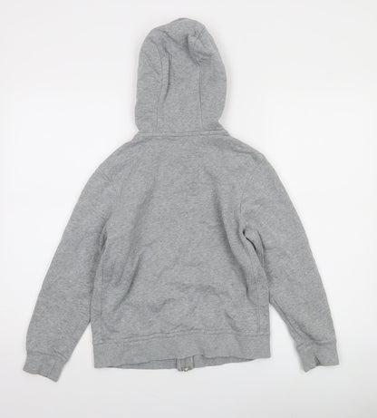 Boys UK Size 10-12 Years Nike Grey Full Zip Hoodie