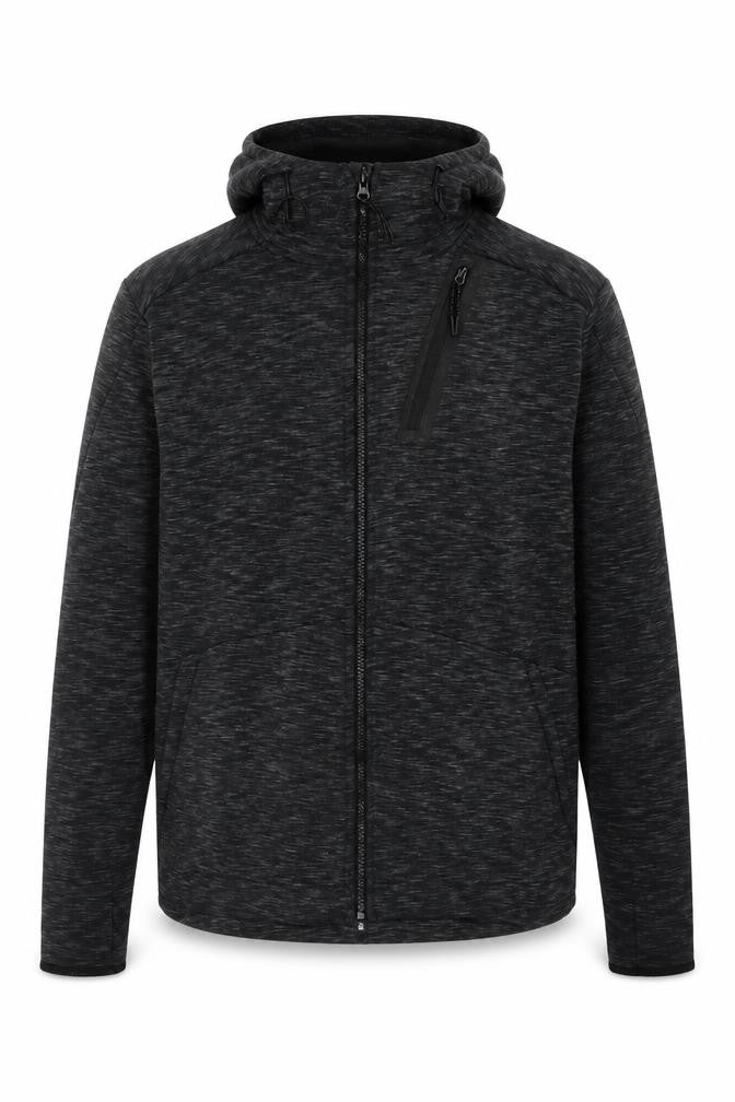 Mens UK Size M Champion Black Full Zip Hoodie