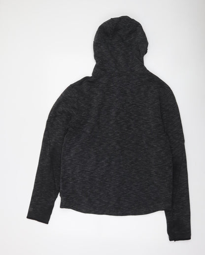 Mens UK Size M Champion Black Full Zip Hoodie