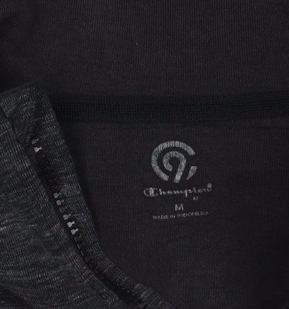 Mens UK Size M Champion Black Full Zip Hoodie