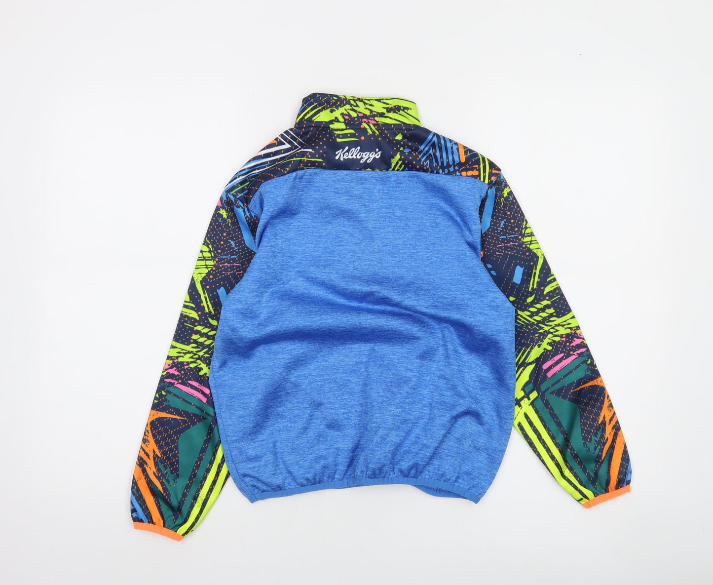 Azzurri Boys Blue 3-4 Years Sports 1/4 Zip Pullover Sweatshirt