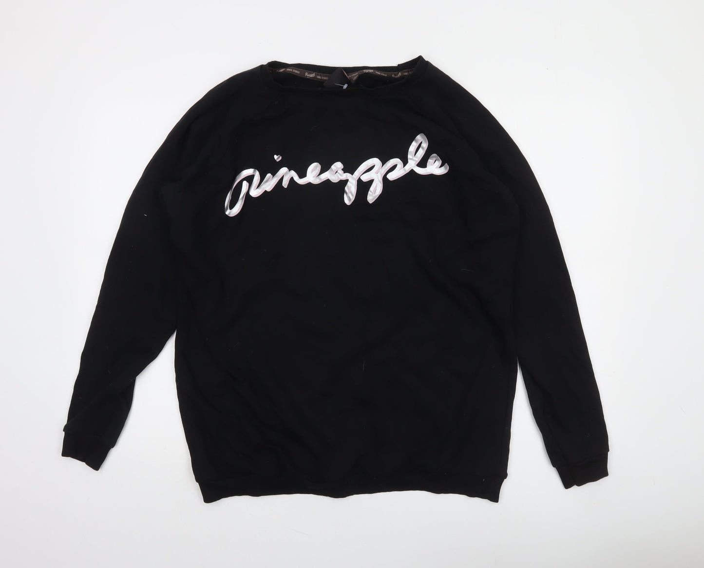 Pineapple Dance Studios Girls Black Pullover Sweatshirt 14-15 Years