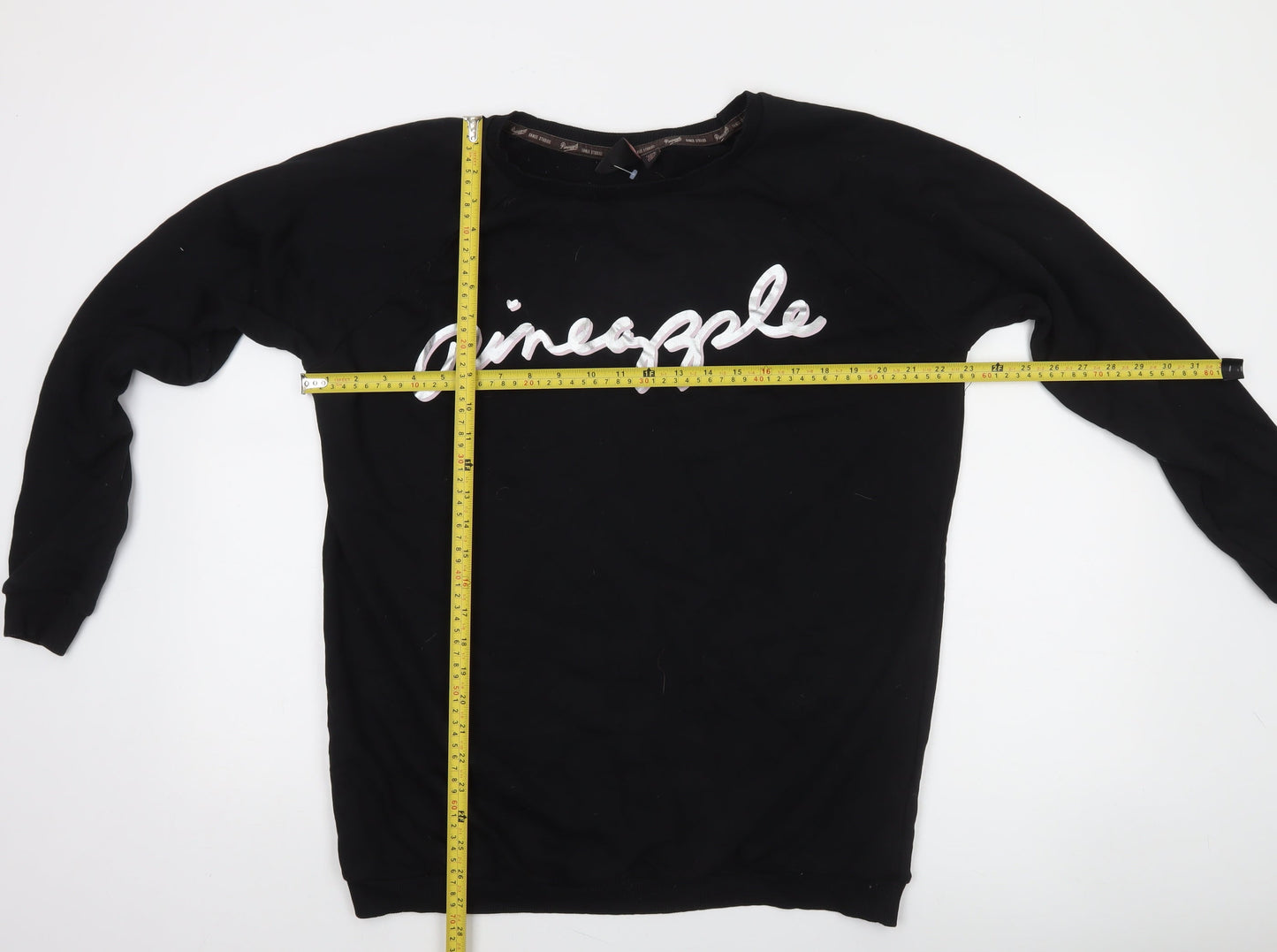 Pineapple Dance Studios Girls Black Pullover Sweatshirt 14-15 Years