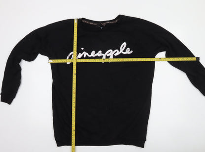Pineapple Dance Studios Girls Black Pullover Sweatshirt 14-15 Years