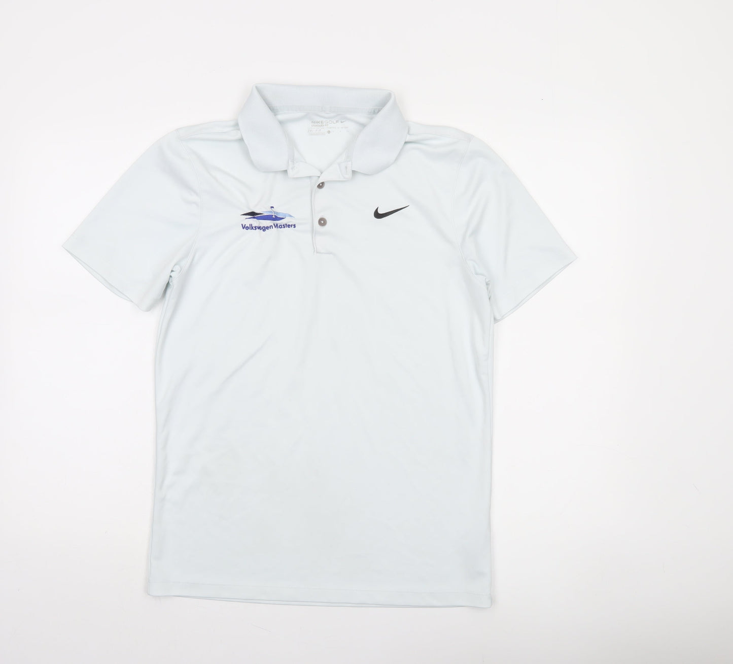 Nike Golf Men's White Dri-Fit Polo Shirt Size S Regular Fit