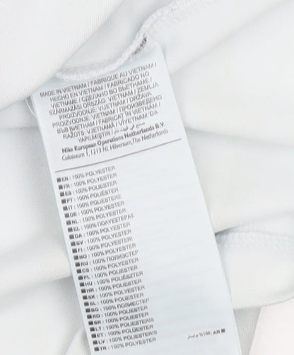 Nike Golf Men's White Dri-Fit Polo Shirt Size S Regular Fit