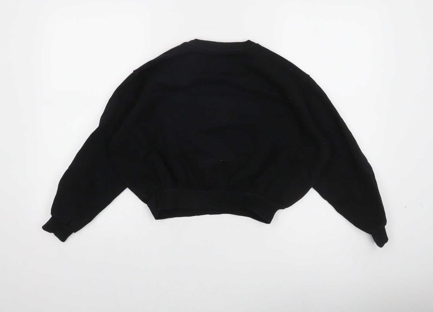 Beetlejuice Girls Black Graphic Pullover Sweatshirt 9-10 Years