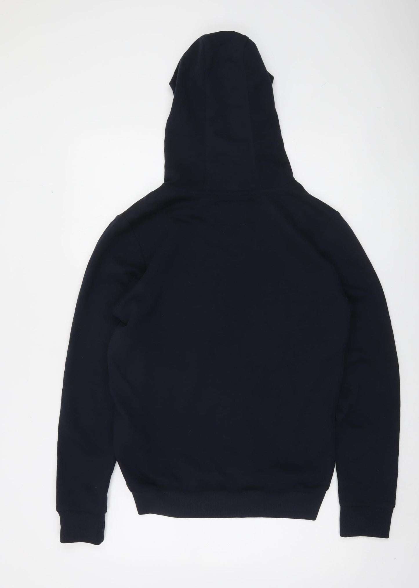 Dissident Men’s Blue Pullover Hoodie S Graphic Print Fleece