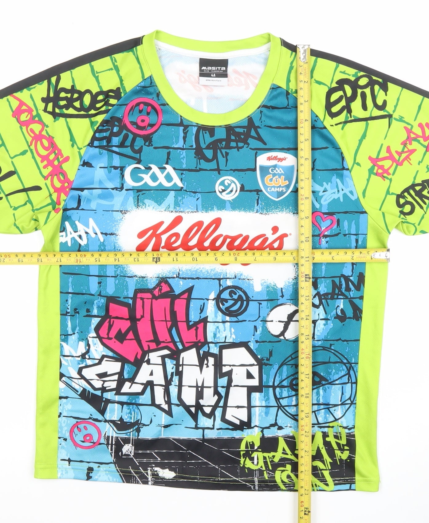 Masita Boys Multicoloured Graphic Chill Camp Sports T-Shirt 4 Years