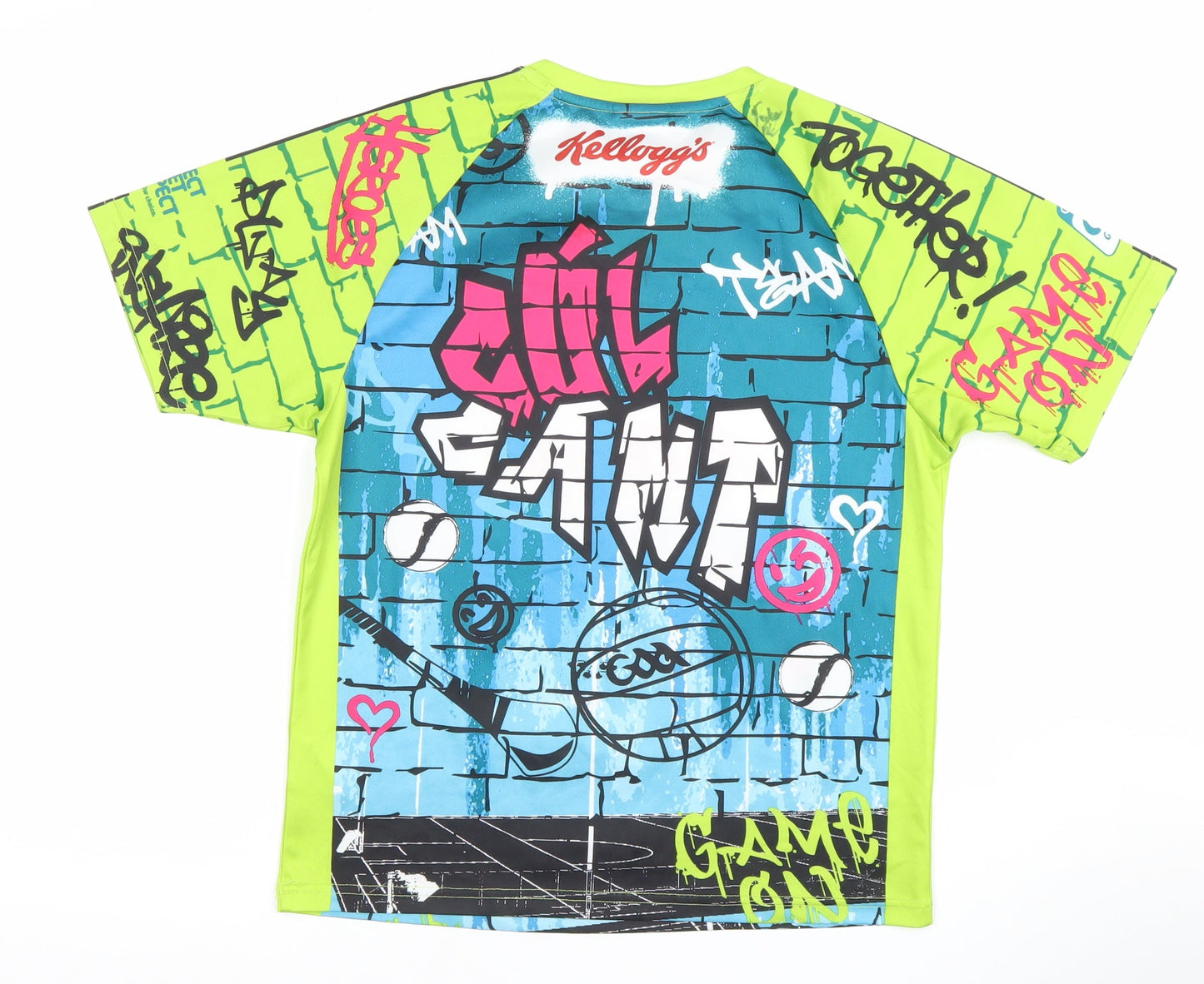 Masita Boys Multicoloured Graphic Chill Camp Sports T-Shirt 4 Years